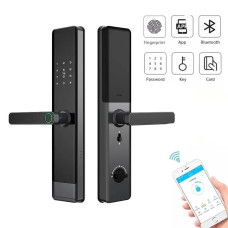 Розумний замок із відбитком пальця, під'єднання до телефона TTLOCK APP BLUETOOTH -FINGERPRINT-PASSWORD-IC CARD-KEY