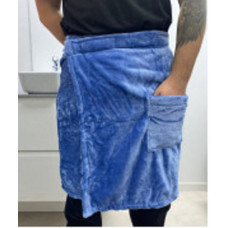 Рушник для бані чоловічий на запах на липучці 155х65 см