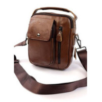 Чоловіча шкіряна сумка Brown