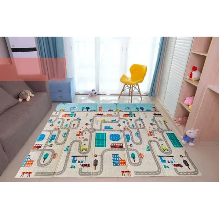 Дитячий розвивальний двосторонній термокилимок, Розмір 150*180*0.8