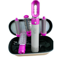 Потужний фен HAIR BRUSH для волосся 1000 Вт 5 в 1 в подарунковому білому кейсі