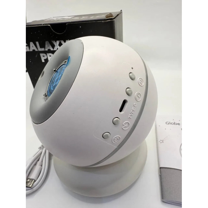 Проєктор Star Projector Домашній планетарій-Ночник 360°, 7 слайдів