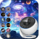 Проєктор зоряного неба Galaxy Projector-нічник 360°, 13 космічних слайдів
