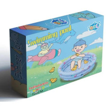 Басейн 130 см (бульбашкове дно з принтом)