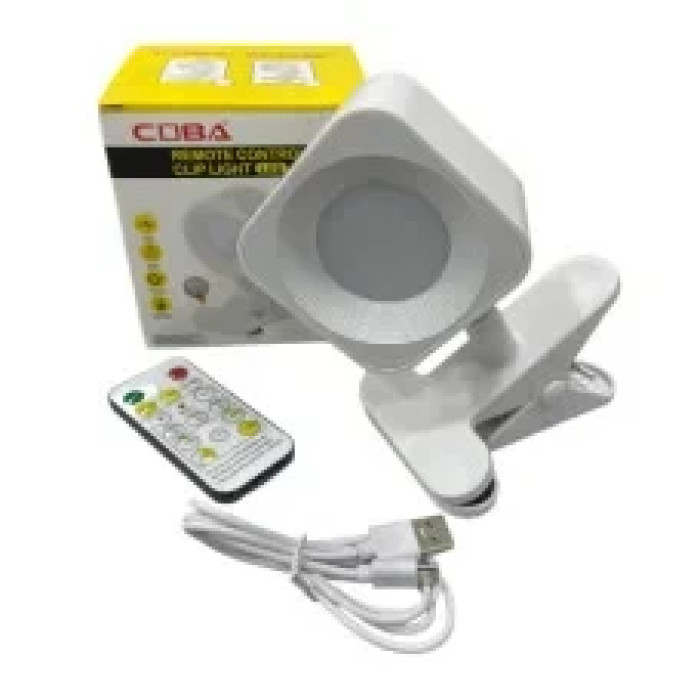 Настільна лампа, що перезаряджається, квадратна CB-8024F