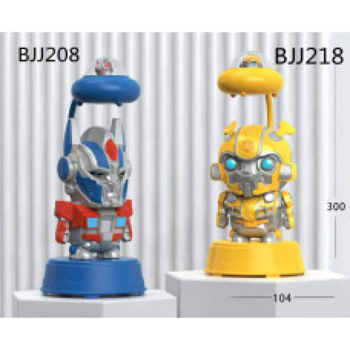 Настільна лампа дитяча робот із стругачкою