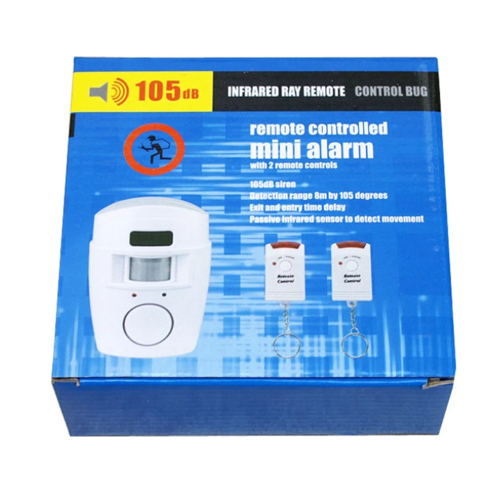 Сенсорна сигналізація з датчиком руху Sensor Alarm 105 2 пульти