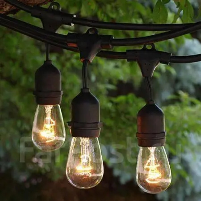 Smart wifi гірлянда 20 лампочок 20m RGB з пультом ДК