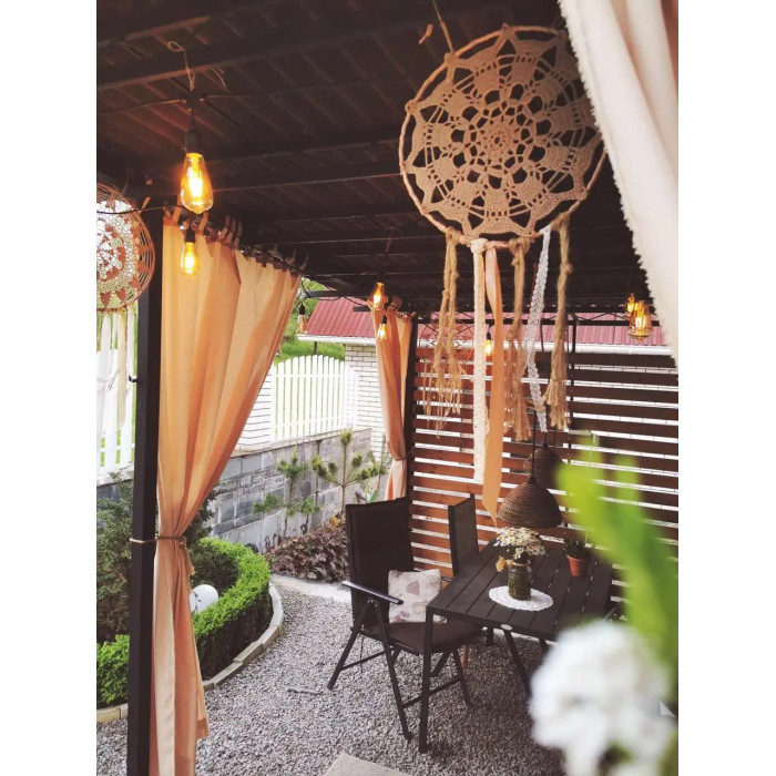 Smart wifi гірлянда 20 лампочок 20m RGB з пультом ДК