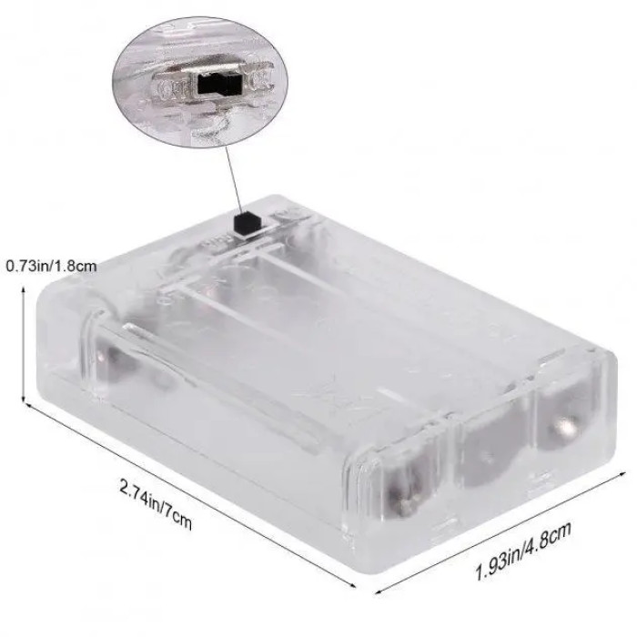 Xmas гірлянда 30 Led 3M на мідному дроті (Крапля роси) мультиколірна від батарейок + USB