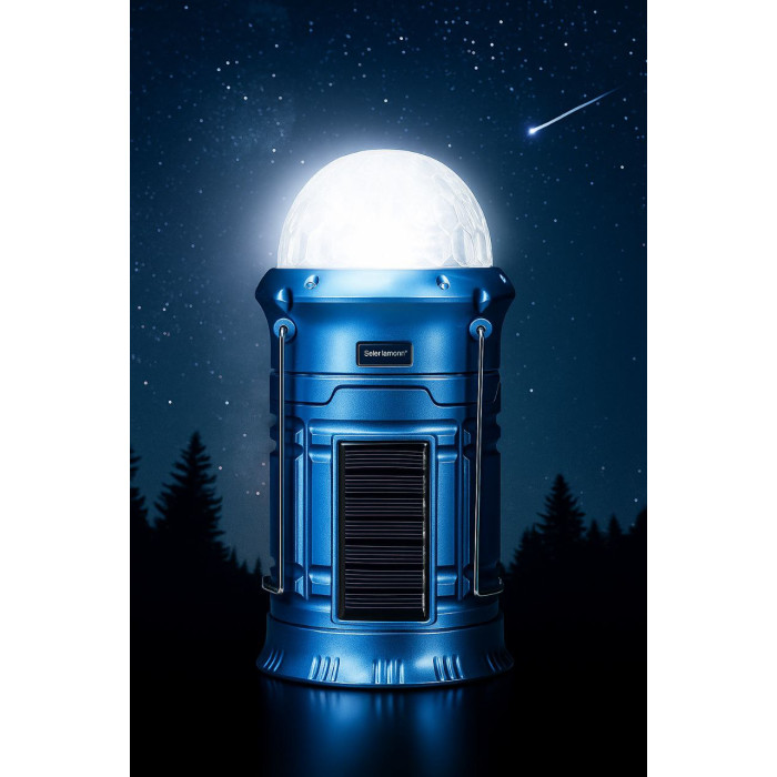 Ліхтарик акумуляторний на сонячній батареї SX-6808L