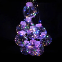 Xmas гирлянда штора 150 LED на медной проволоке мультицветная 8см 3м*1.5м