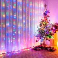 Xmas гірлянда 320 LED (Водоспад 3M*3M) RGB