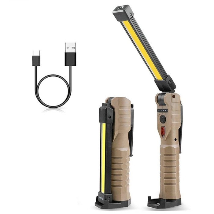 Туристический ручной USB-перезаряжаемый фонарь LIGHT L08-2