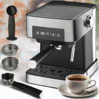 Кофеварка з подвійним циклом заварювання Domotec MS.136 1.6 л 850W