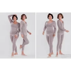 Комплект одягу: легінси та лонгслів Розмір Універсальний