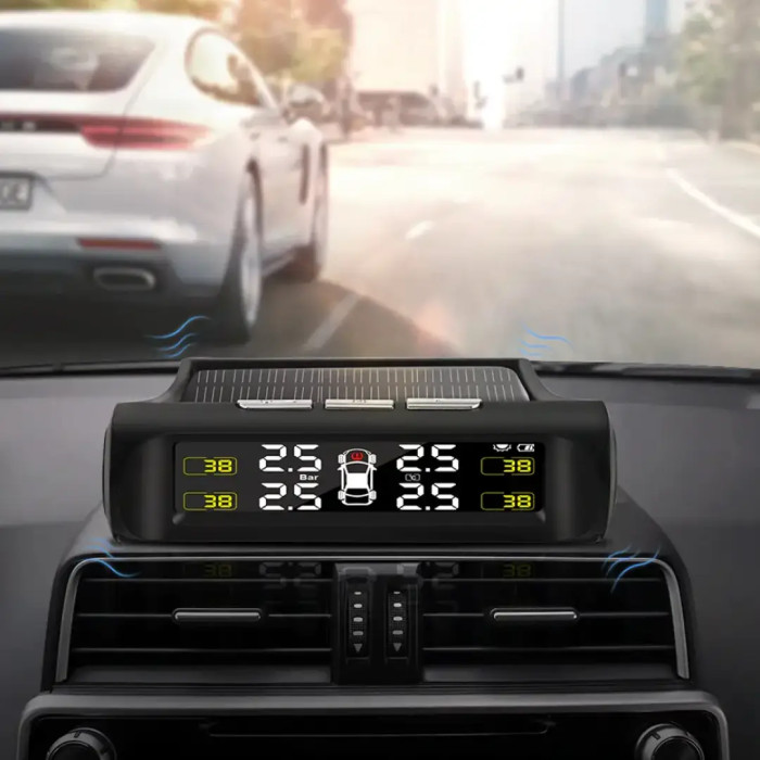 Система контролю тиску в шинах TPMS+SOLAR