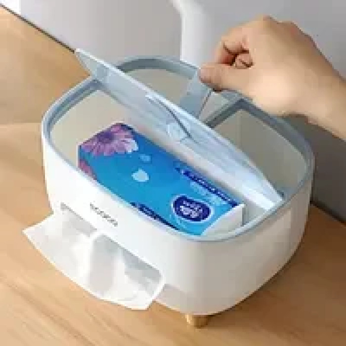 Контейнер для серветок, прихований тримач для телефона Tissue box AND-117