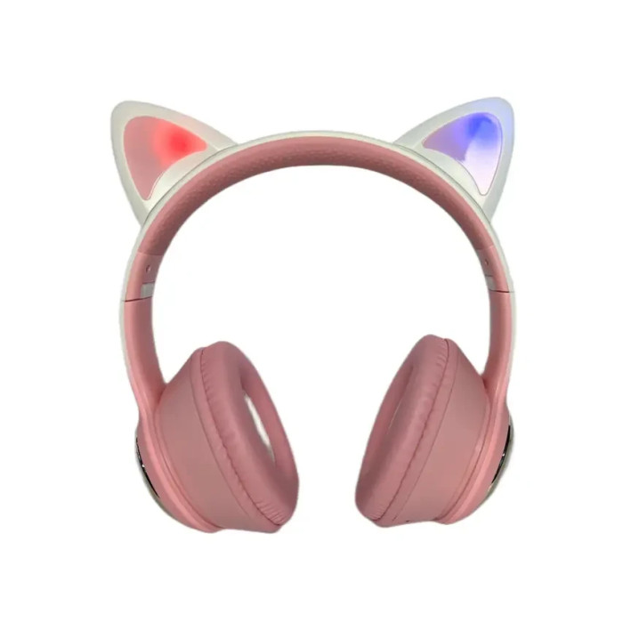 Навушники накладні Bluetooth Кішечка з вушками AKZ-09