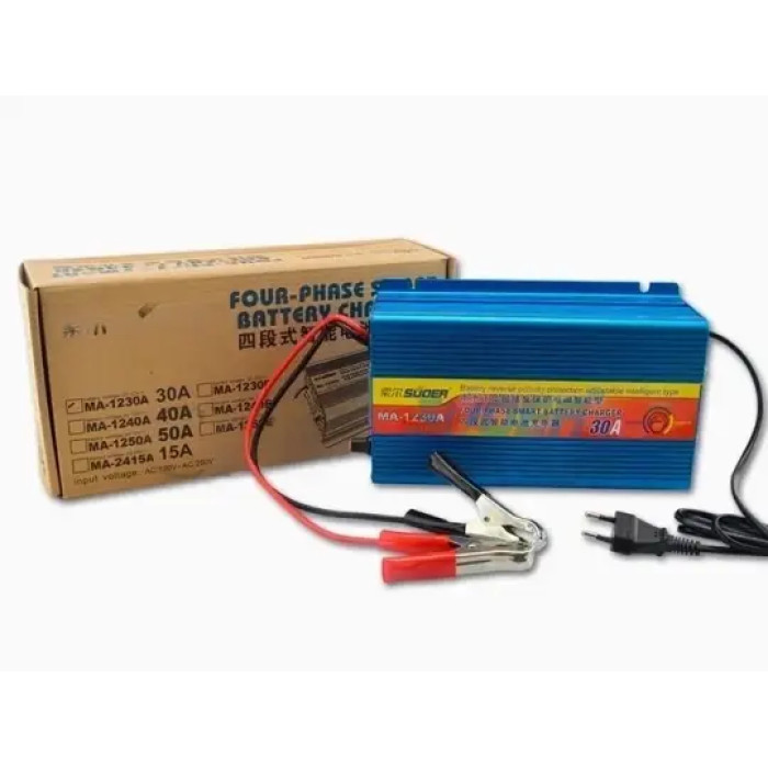Зарядний пристрій для автомобільних акумуляторів BATTERY CHARDER 30A MA-1230A
