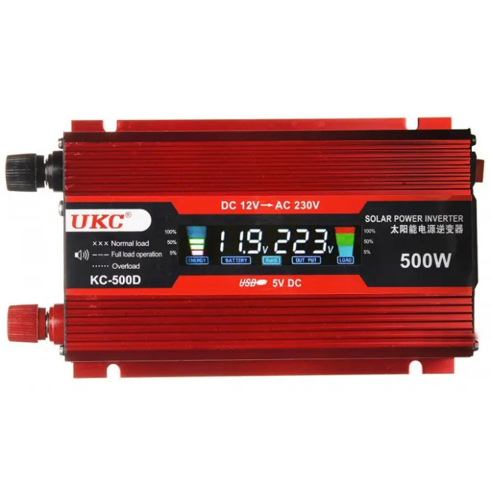 Преобразователь AC/DC KC 500D 500W + LCD дисплей