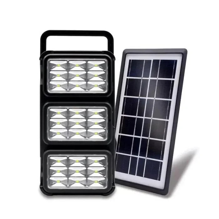 Фонарь GD-8058 с солнечной панелью