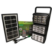 Фонарь GD-8058 с солнечной панелью