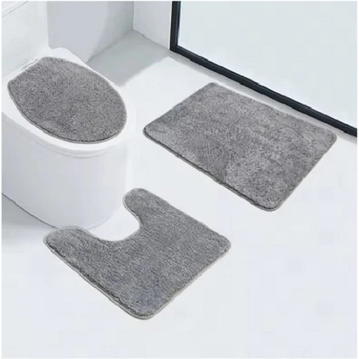 Набор ковриков для ванной 3 в 1
