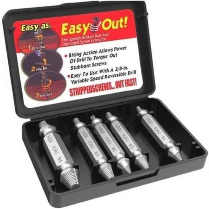 Насадки для шурупокрута свердла 4 шт. у наборі s2