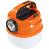 Ручной фонарь на аккумуляторе с солнечной панелью Hurry Bolt HB-V70