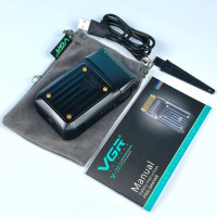 Аккумуляторная электробритва-шейвер с дисплеем VGR V-363