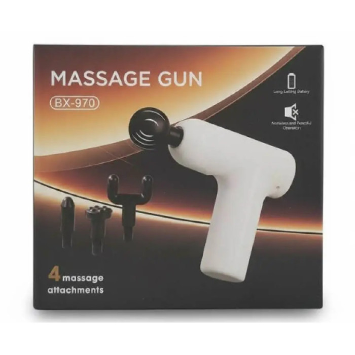 Перкуссионный массажер-пистолет BX-970