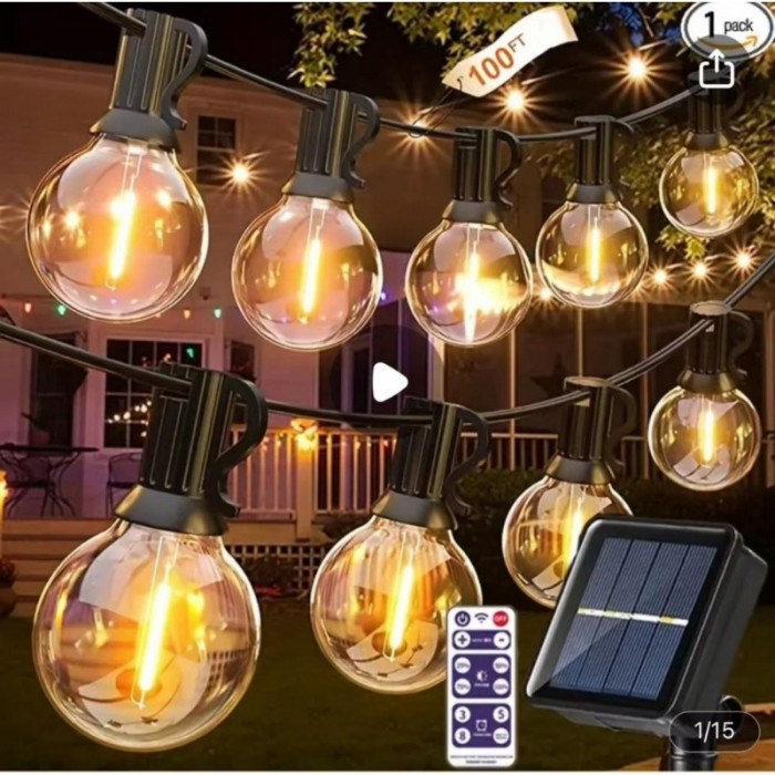 Гірлянда вулична 9 метрів/30 G-40 AND HA-91