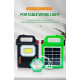 Ліхтар багатофункційний Solar JC-918 LED із сонячною панеллю