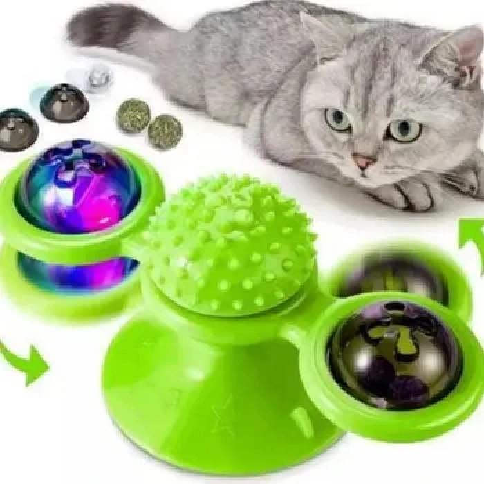 Іграшка для кота інтелектуальна Спіннер Rotate Windmill NJ-509