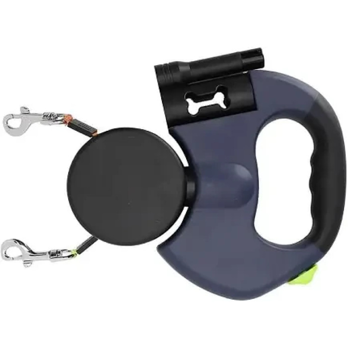 Автоматичний двосторонній висувний повідець для собак AND 5374