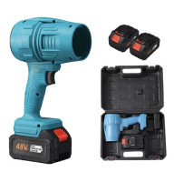 Воздуходувка ветродуйка Синяя аккумуляторная 2АКБ