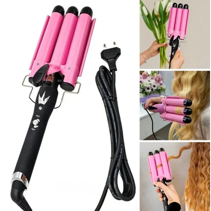 Потрійна плойка для волосся М11
