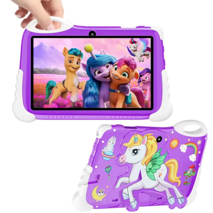 Дитячий планшет DSK D02 з єдинорогом, Wi-Fi на Android, 7"