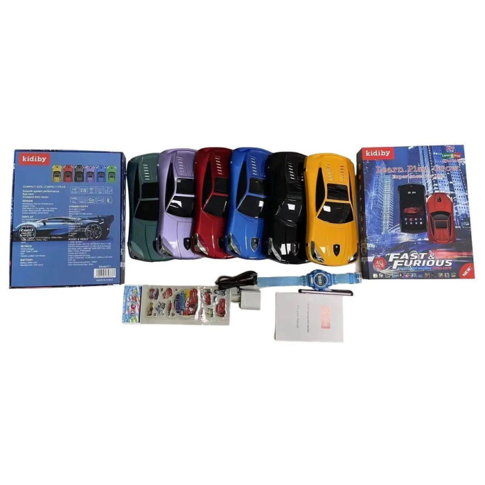 Дитячий планшет Kidiby у формі авто, під сім карту на Android, 7"