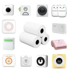 Термоумага для дитячого фото принтера 5 рулонів AND-64-10 400PCS