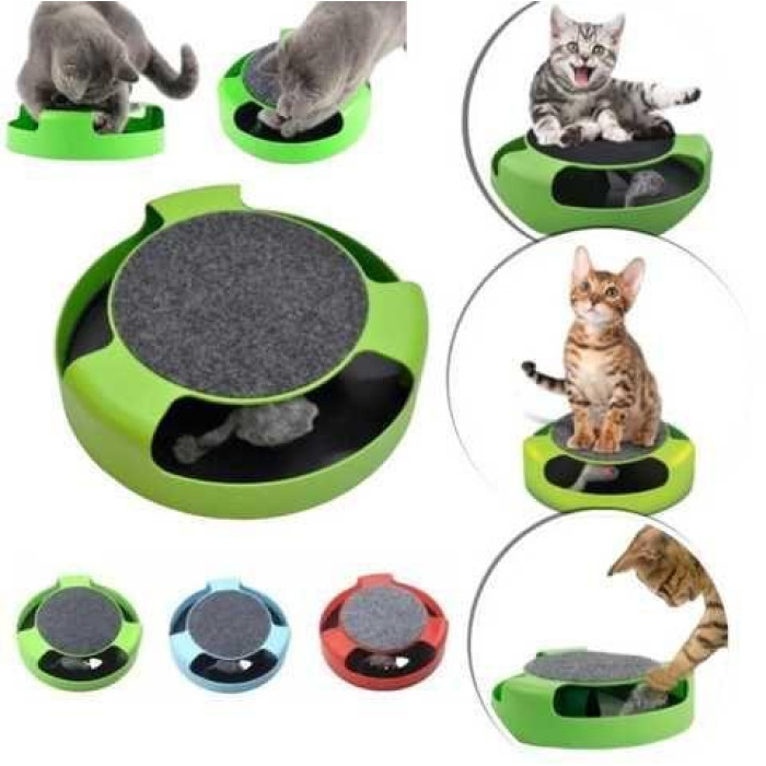 Інтерактивна кігтедерка для котів і кішок зловити мишку Catch The Mouse