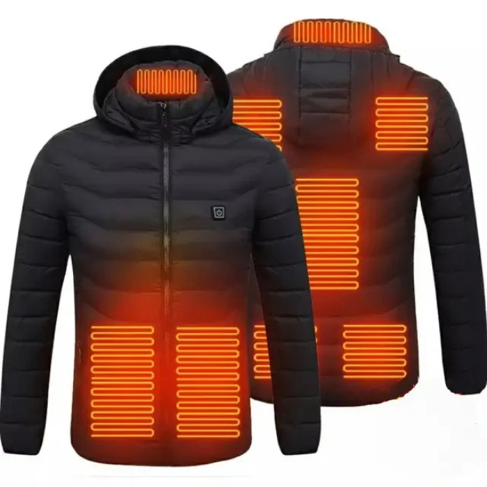 Куртка с подогревом, работа от USB