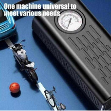 Портативний автомобільний насос AND1322 від прикурювача (12V) з манометром