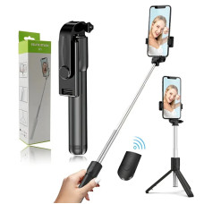 Штатив портативний преміумкласу R1-L selfie stick AND 5221