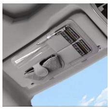 Автомобільний органайзер для сонцезахисного козирка