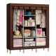 Складной тканевый шкаф на 3 секции Storage Wardrobe 88130, 130х45х175 см