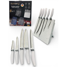 Набір ножів із неіржавкої сталі з магнітною підставкою Rainberg RB-2322