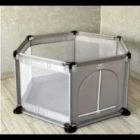 Манеж детский серый 60*15*16 AND-92-30