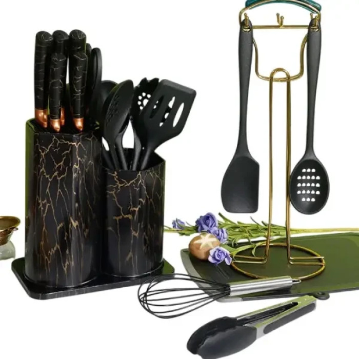Набір кухонних аксесуарів 25 предметів МАРМУР MAG-841
